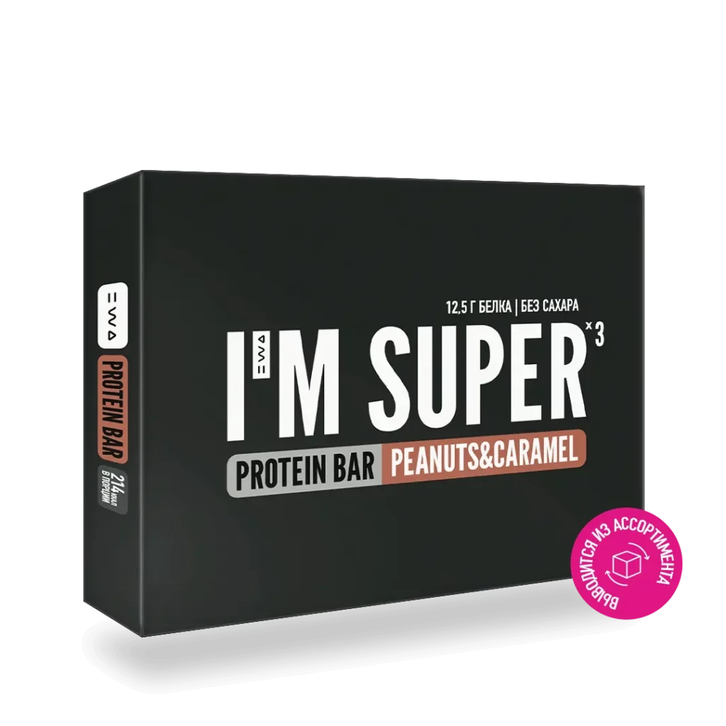 батончик арахис карамель protein bar ewa product