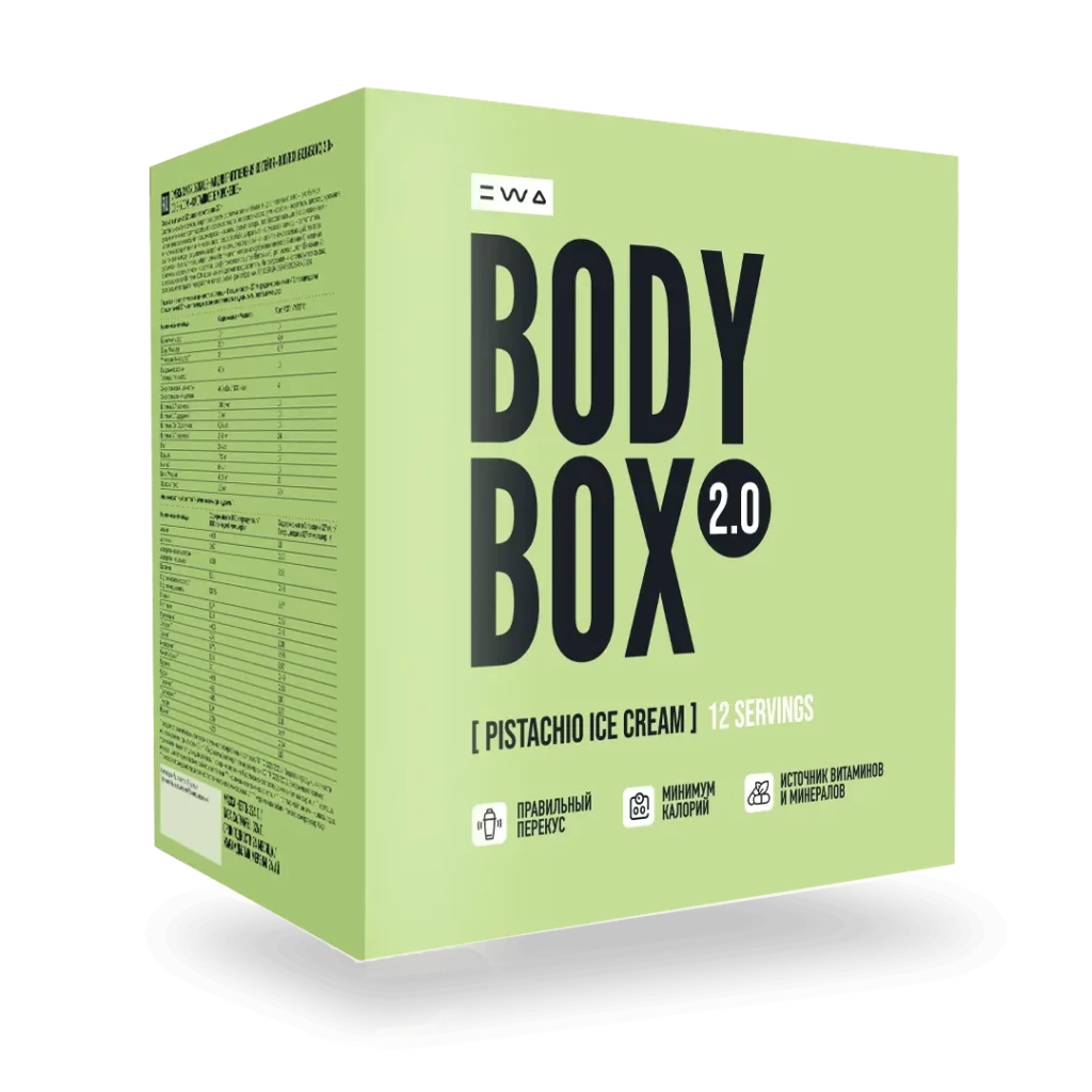 протеиновый коктейль BODYBOX фисташковое мороженое ewa product