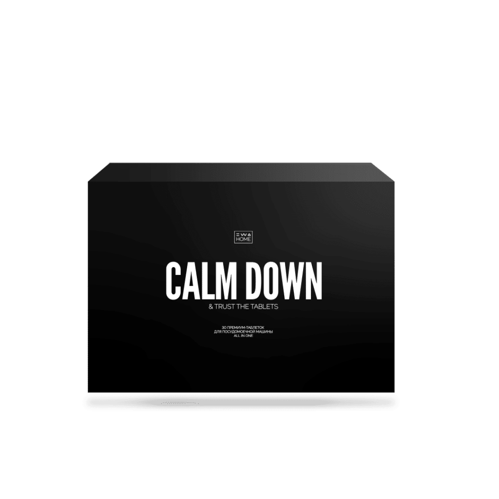 Таблетки для посудомоечной машины CALM DOWN ewa home ewa product