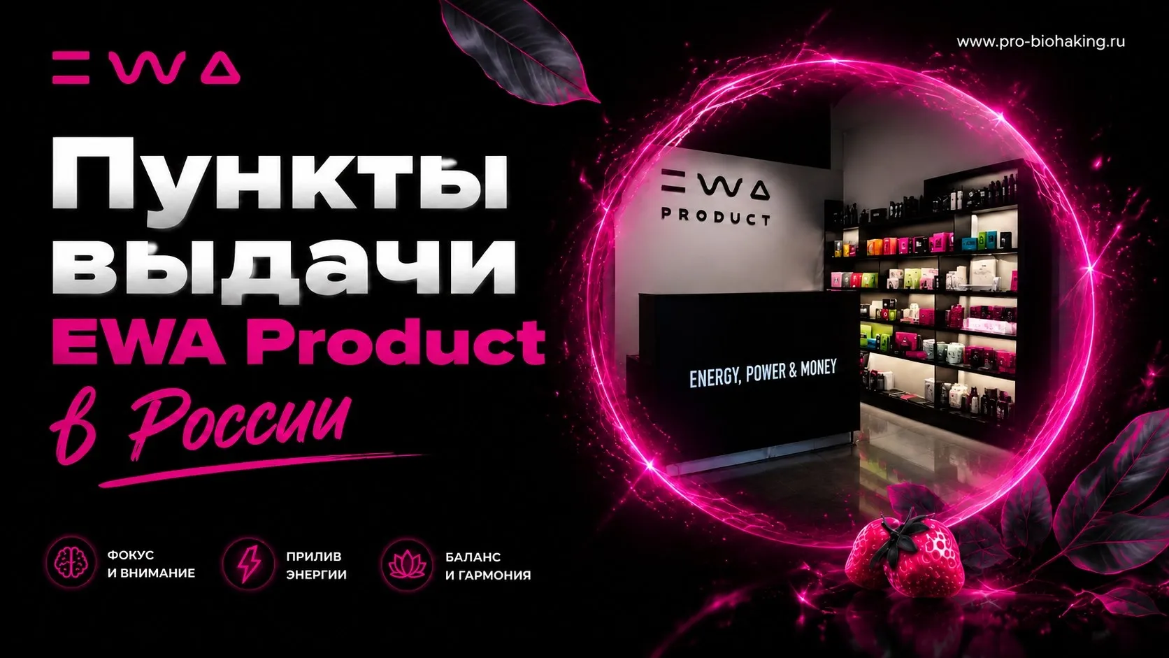 ПВЗ EWA Product в России полный список адресов пунктов выдачи заказов