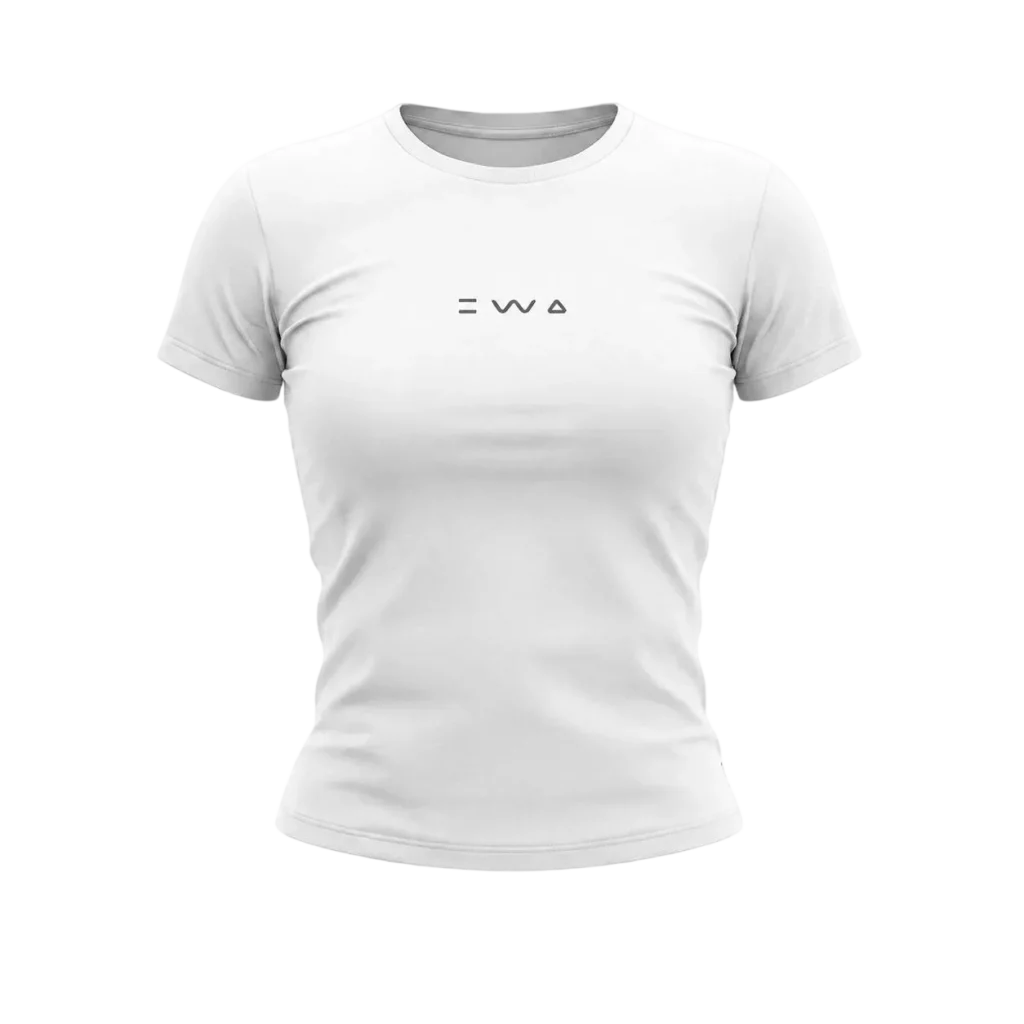 футболка белая слим фит ewa product