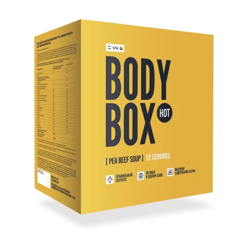 протеиновый коктейль BODYBOX HOT гороховый суп ewa product