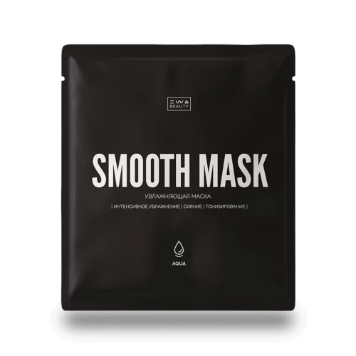 Увлажняющая тканевая маска для лица smooth mask ewa beauty ewa product